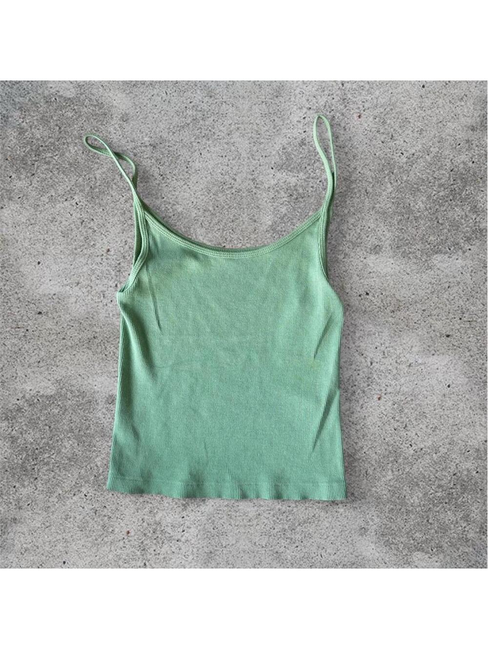 Brandy Melville matcha green tank